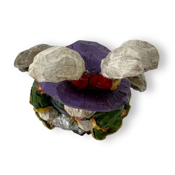 Vintage Rustic Angel Rabbit Figurine Primitive Folk Art Spring Easter Decor 5" - Picture 9 of 12